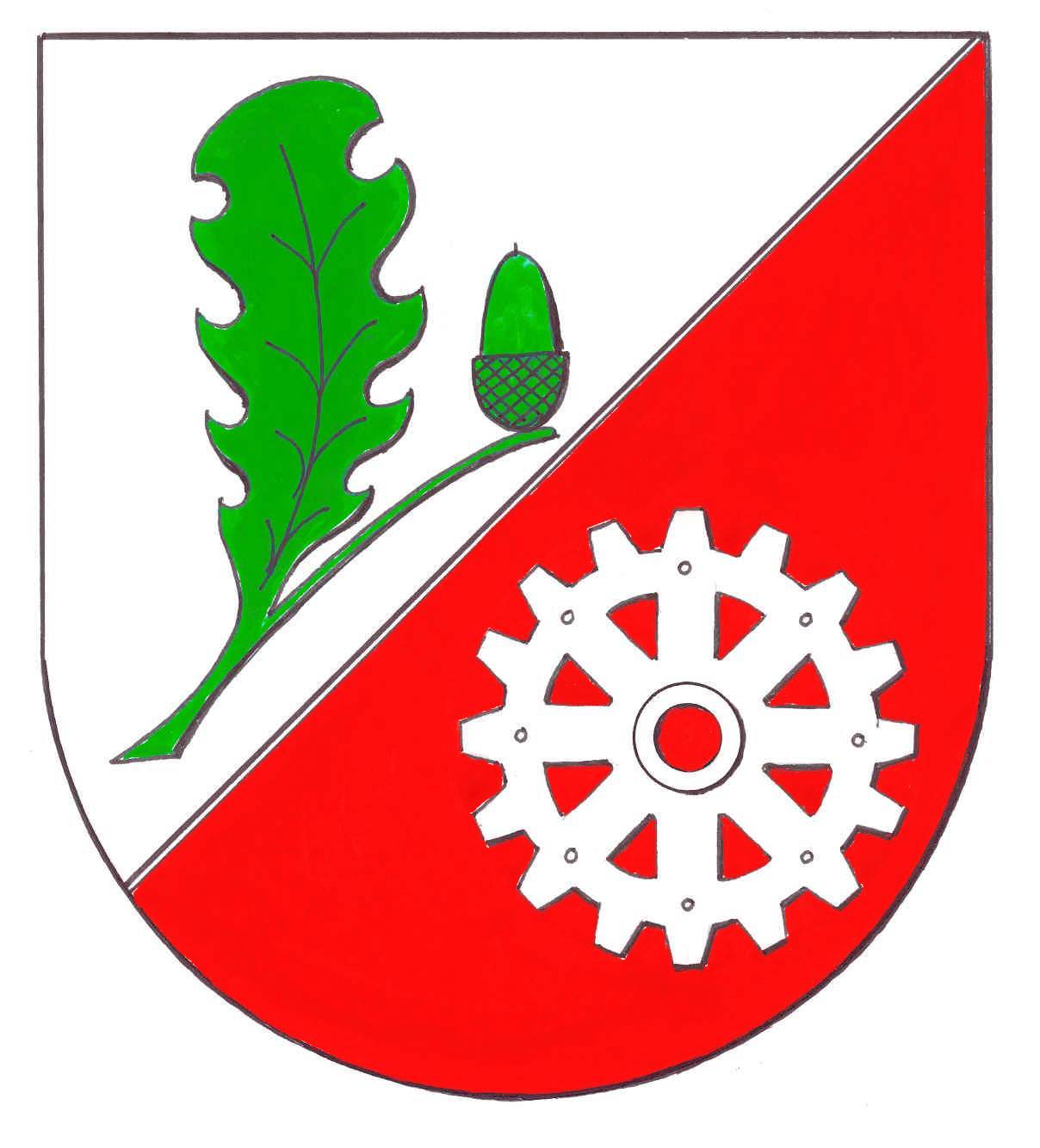 Wappen Gemeinde Lohe-Rickelshof, Kreis Dithmarschen